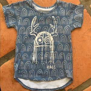 Rags to Raches Trinny tee size 18-24 Months
